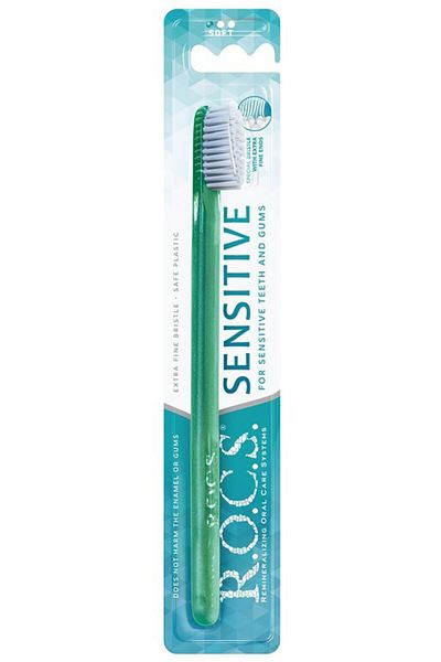 R.O.C.S. Rocs Sensitive Soft Sensitive Toothbrush (Green)