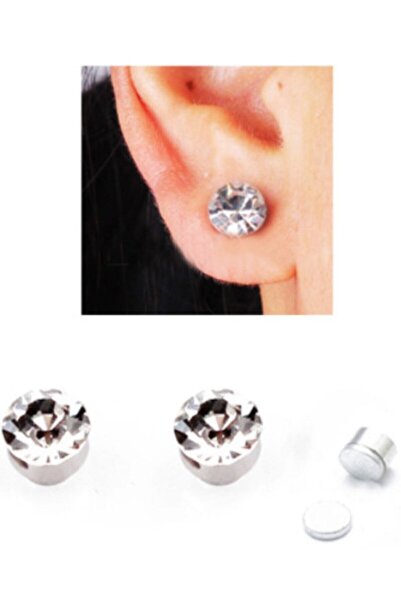 TakıConcept Mıknatıslı Deliksiz Küpe Çift