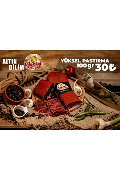 Yüksel Sucukları Yüksel Pastırma 100gr
