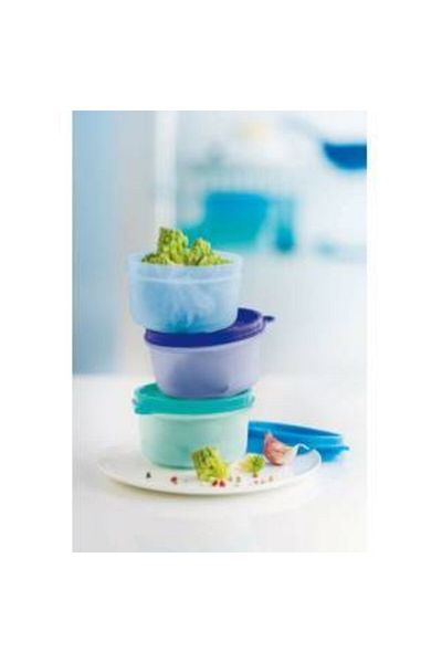 Tupperware 250 Ml Mini Refrigerator - Candy Triple Storage Container