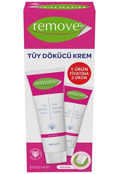 remove Tüy Dökücü Hassas Cilter Için 100 Ml 2 Li Avantaj Paketi