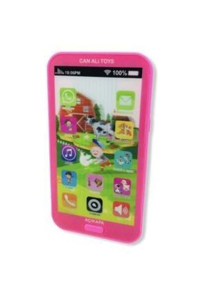 Şeker Adası Dokunmatik - Pembe - Cep Telefonu / Tablet Sesli 12 Fonksiyonlu E...