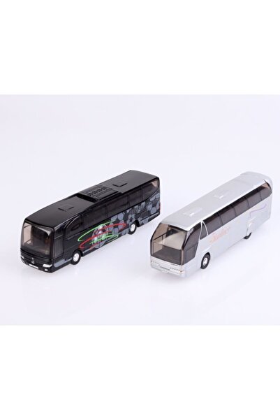 WELLY Mercedes Travego Ve Neoplan Starliner Metal Çekbırak Otobüs