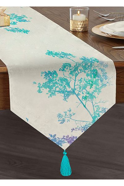 Realhomes Design personalizat, imprimat digital, cu smocuri moderne, șanț triunghi din chenille