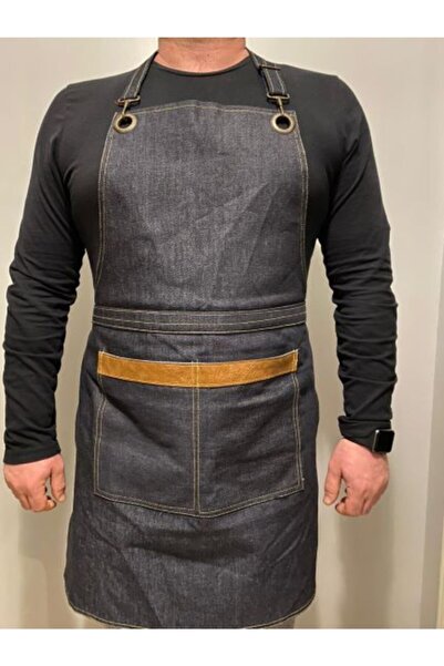 Umut Tekstil Kot Askılı Mutfak Önlüğü Master Chef Cafe Şef Garson Aşçı Kuaför Sanat Barista Önlük