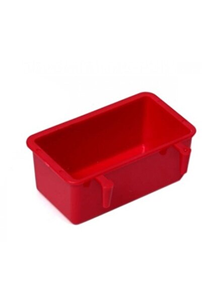 Ti-Sert وعاء طعام صغير على شكل طائر أحمر مقاس 6 سم - ملون