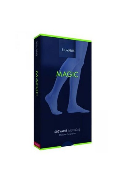 Sigvaris Sıgvarıs Magic Compression Socks Below the Knee Medium Pressure Nude Color Open Toe Small Long