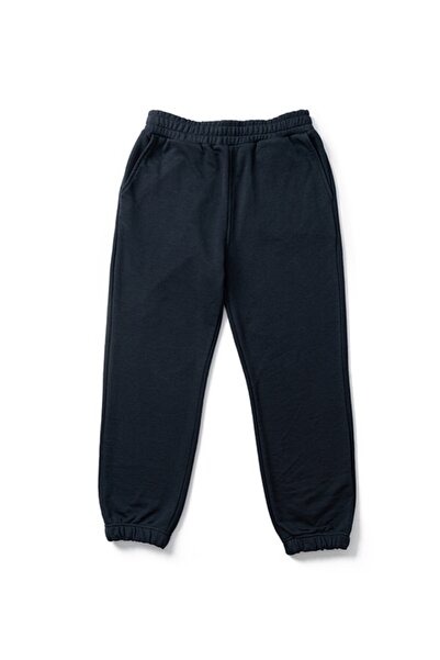 Lacivert Basic Jogger Cepli Örme Eşofman Altı