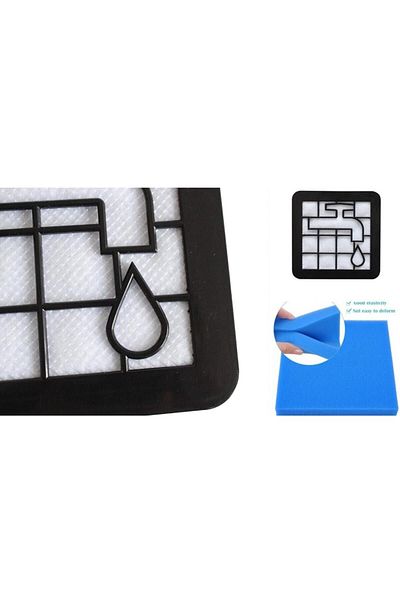 Popüler Philips Powerpro City Hepa Filter Set - Fc9331-07