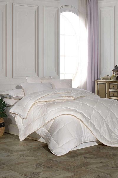 Elart 100% bumbac umplut cu 72 fire de satin cuvertură 192x215 cm