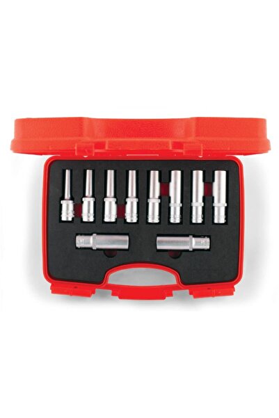 İzeltaş طقم مفاتيح ربط عميقة سداسية الزوايا من IZELTAS، 10 قطع