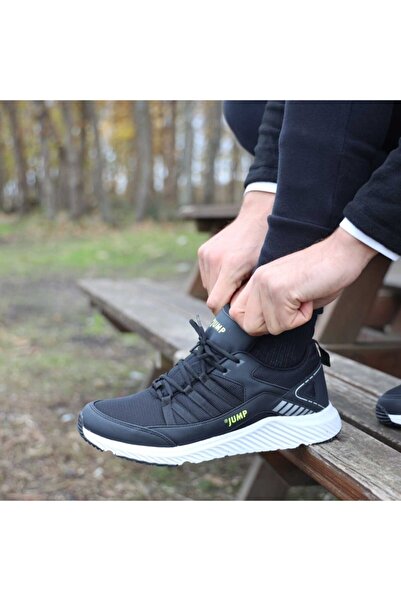 Jump Унісекс чорні спортивні кросівки