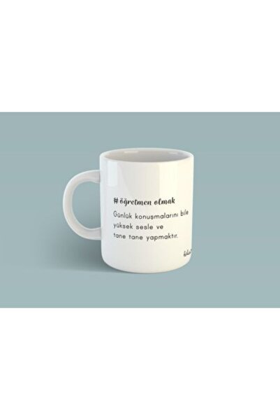 Bikutumutluluk Öğretmenlik Serisi-tane Tane Konuşmak Kupa Mug