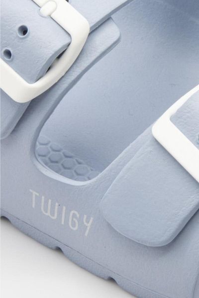 Twigy Papuci pentru bărbați unisex pentru femei - cataramă dublă