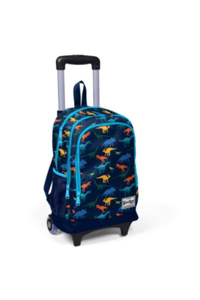 Adalinhome Set de 3 saci cu model de dinozaur Coral High Kids Adyaygcrvl03-02