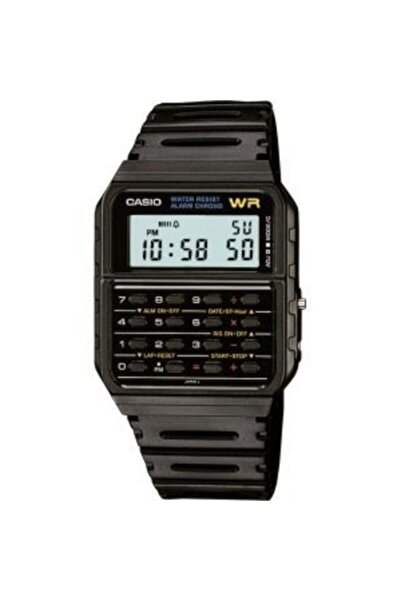 Casio Erkek  Siyah  Databank Serisi Kol Saati  Ca-53w-1z