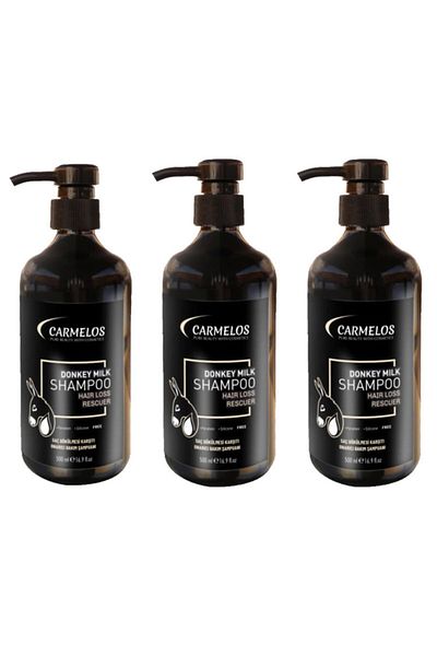 Carmelos Donkey Milk Shampoo 3 X 500 ml