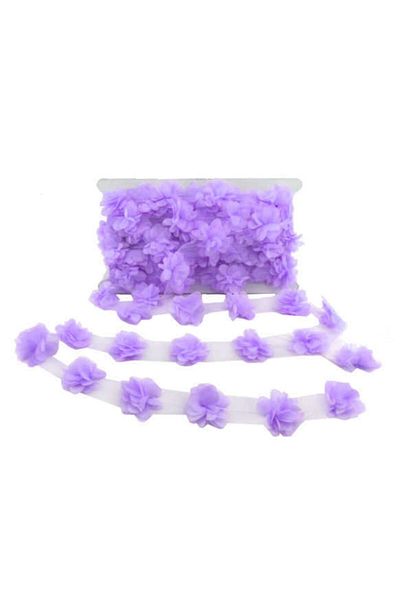 Aker Hediyelik Lilac Laser Rose 9m Laser Cut Rose Στολίδι Υλικό Συσκευασίας 120 τμχ Ύφασμα Οργάντζα Τεχνητά Λουλούδια
