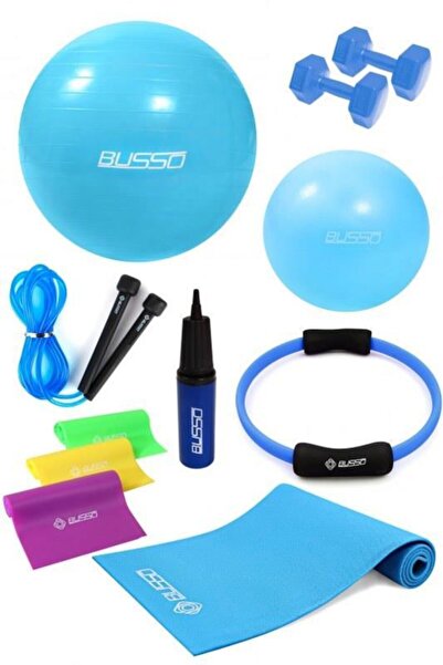 BUSSO Ultra Pilates Set Mavi