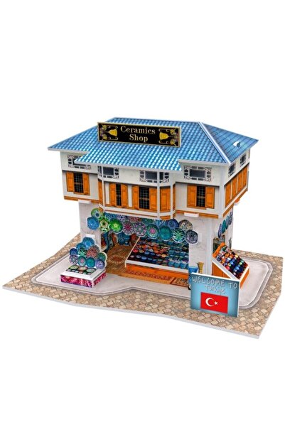 Genel Markalar Nessiworld Cubic Fun 3D 25 Parça Puzzle Türk Seramik Mağazası