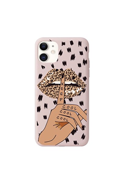 shoptocase Iphone 11 Uyumlu  Keep Cool Desenli Lansman Telefon Kılıfı