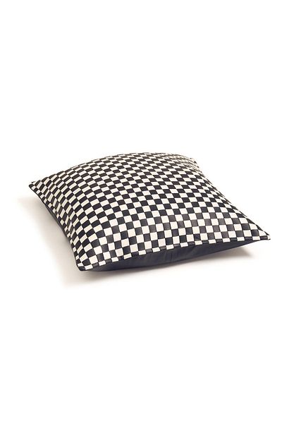 Desa Pöti Square Knitted Leather Pillowcase
