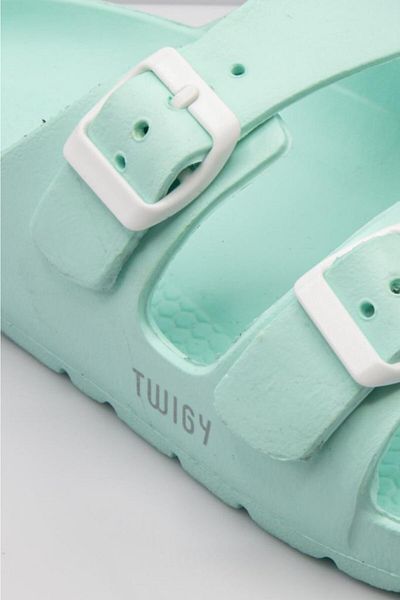 Twigy Papuci pentru bărbați, unisex, femei, cu cataramă dublă
