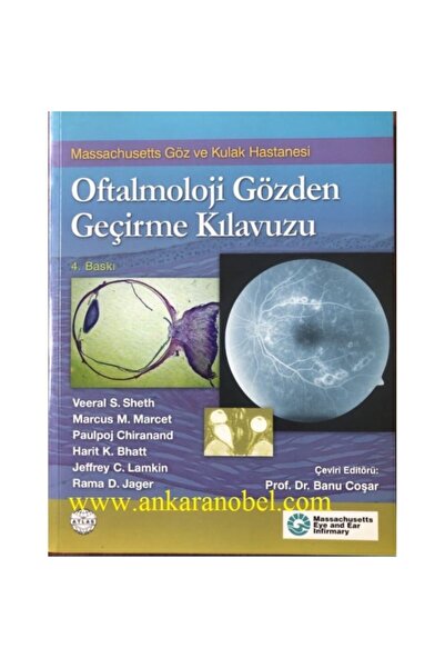 Ankara Nobel Tıp Kitapevleri Oftalmoloji Gözden Geçirme Kılavuzu