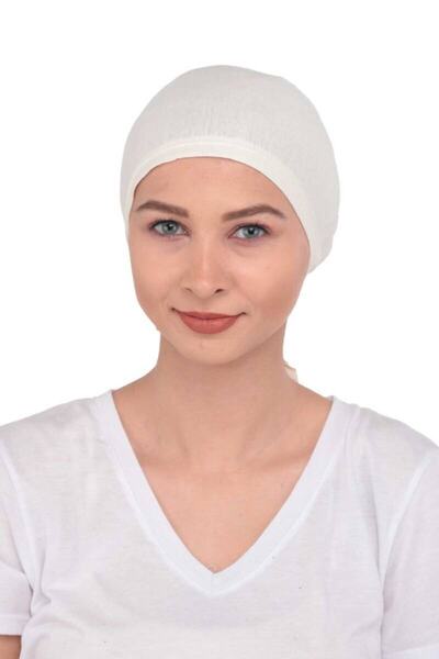 by boneci بونيسي بونيه من القطن الممشط العادي| أبيض