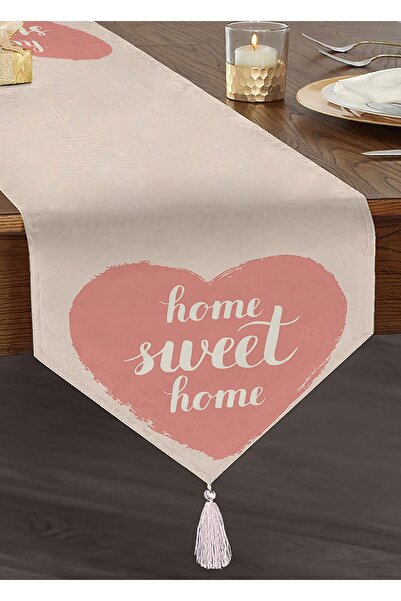 Realhomes Home Sweet Home Digitalno štampana dekorativna trokutasta staza od ...