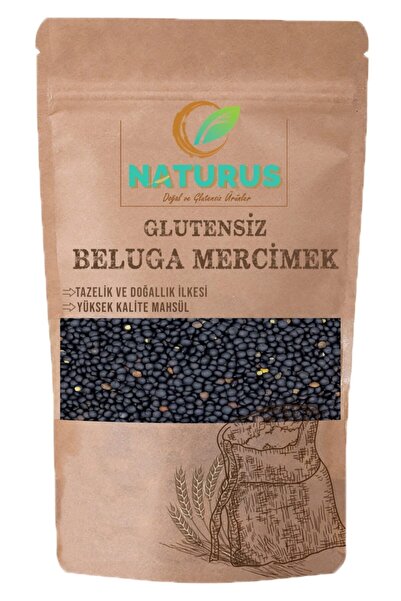 NATURUS Glutensiz Beluga (siyah) Mercimek 500 Gr