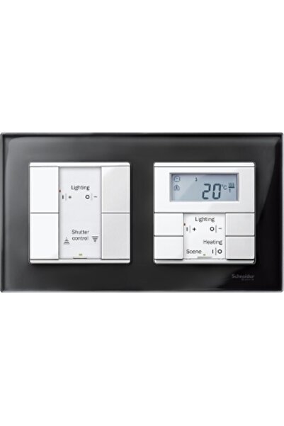 Schneider Electric Merten Ikili Çerçeve M-elegance Glass