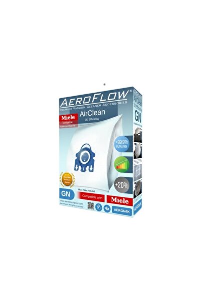 AeroFlow Miele S4000 - Set de saci și filtre compatibile pentru aspirator