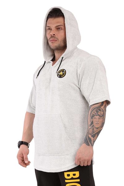Big Sam Outdoor Towel Hooded T-shirt 3288