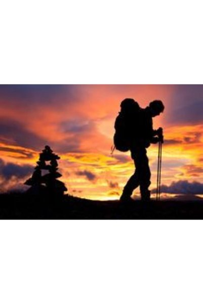 VİE ENDURANCE Unisex Mavi Trekking Yürüyüş Çorabı