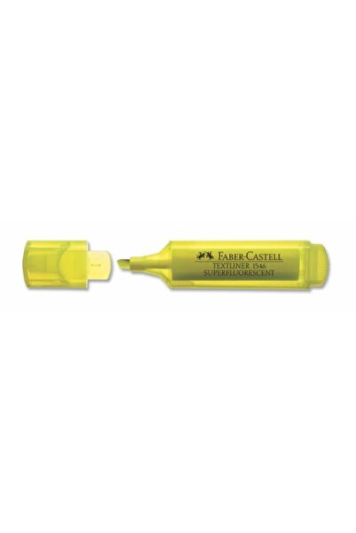 Faber Castell Faber Fosforlu Kalem Şeffaf 1546 Sarı 154607