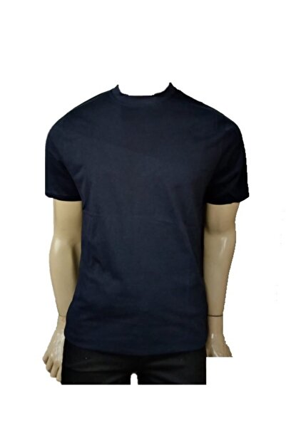 Aka Lacivert Bisiklet Y Kısa Kol Penye T-shirt 2xl Beden