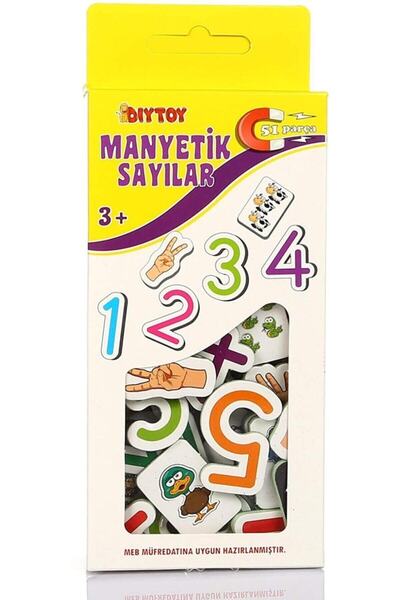 Diytoy Diytoy Manyetik Sayılar