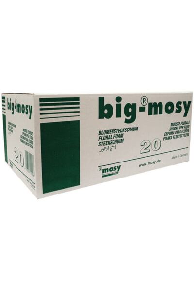 big mosy Yeşil Oasis 20'li Çiçek Süngeri