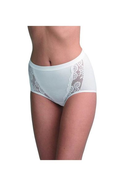 Blackspade Γυναικεία Slip Panties Lace Private 1316 - Λευκό
