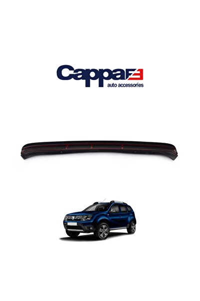 Cappafe Dacia Duster Arka Tampon Eşiği Koruma (Abs) Mat Siyah 2013-2017