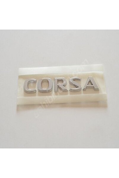 Genel Markalar Opel Corsa Cdti Corsa D Arka Bagaj Yazısı Krom