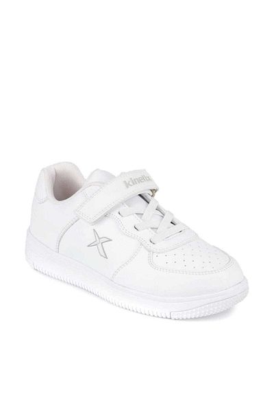 Kinetix Pantofi KALEN 9PR albi pentru băiat 100434526