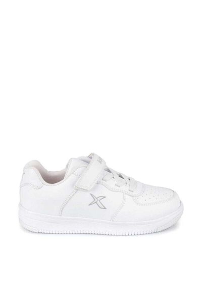 Kinetix Pantofi KALEN 9PR albi pentru băiat 100434526