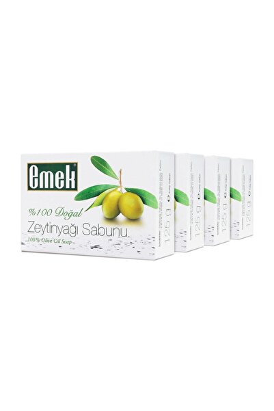 Emek Doğal Zeytinyağı Sabunu 125 g 4'Lü Ekonomik Paket