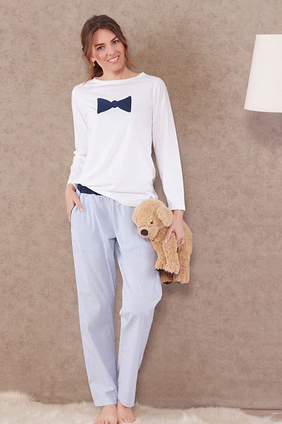 Marie Claire Set de pijamale albastre pentru femei 67MC