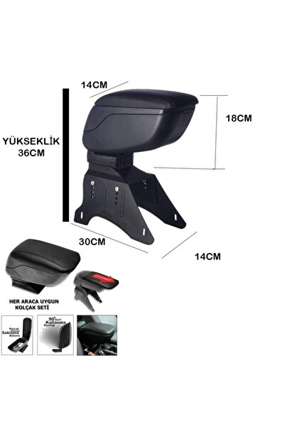 AUTO AKSESUAR Opel Vectra Siyah Kolçak