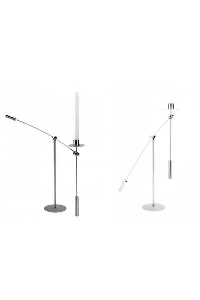 Q TOO Duo Design Lıbra Hareket Eden Şamdan