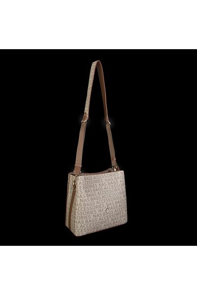 Nas Bag Geantă de damă Mink Messenger