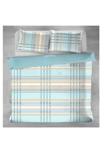 Özdilek Roberto Blue Double Duvet Cover Set
